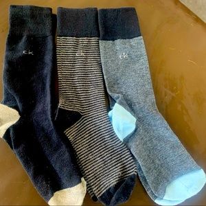 3 pairs mens Calvin Klein socks new